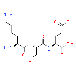 poly(lysyl-seryl-glutamic acid)结构式