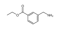 Benzoic acid, 3-(aminomethyl)-, ethyl ester Structure