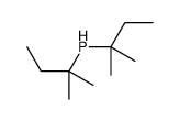 bis(2-methylbutan-2-yl)phosphane Structure