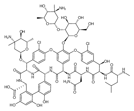 氯东方菌素A结构式