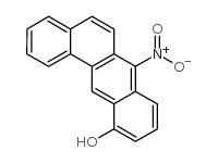 Benz(a)anthracen-11-ol, 7-nitro- structure
