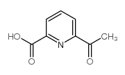 6-乙酰基-2-吡啶羧酸结构式