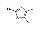 Lithium,(4,5-dimethyl-2-thiazolyl)- (9CI) structure