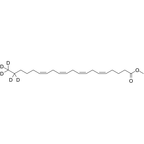 Arachidonic Acid-d5 methyl ester Structure