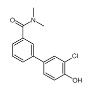 3-(3-chloro-4-hydroxyphenyl)-N,N-dimethylbenzamide结构式
