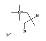 (2,3-dibromo-2-methylpropyl)-trimethylazanium,bromide结构式