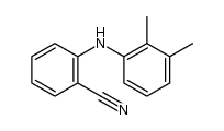 2-[(2,3-dimethylphenyl)amino]benzonitrile Structure