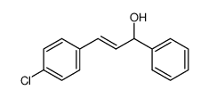 3-(4-chlorophenyl)-1-phenylprop-2-en-1-ol Structure
