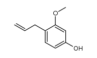 3-Methoxy-4-allyl-phenol结构式