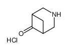 3-azabicyclo[3.1.1]heptan-6-one,hydrochloride结构式