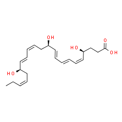 17(R)-Resolvin D3结构式
