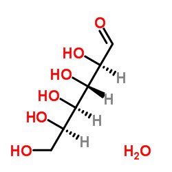 D-glucose monohydrate Structure