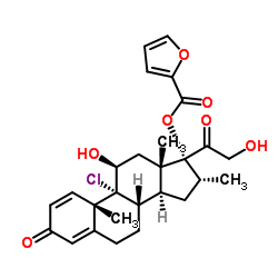 21-羟基去氯美沙酮糠酸酯结构式
