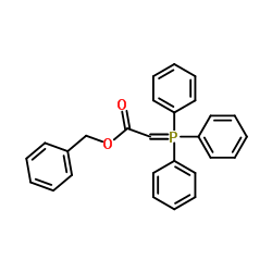 Benzyl 2-(triphenylphosphoranylidene)acetate structure