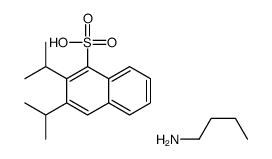 butan-1-amine,2,3-di(propan-2-yl)naphthalene-1-sulfonic acid Structure