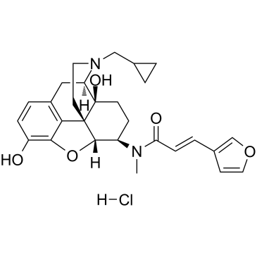Nalfurafine hydrochloride Structure