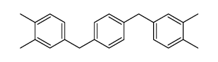 p-Bis(3,4-dimethylbenzyl)benzol结构式
