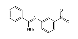 BENZENECARBOXIMIDAMIDE,N-(3-NITROPHENYL)- Structure