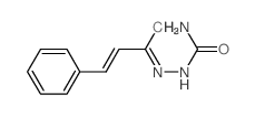 Hydrazinecarboxamide,2-[(2E)-1-methyl-3-phenyl-2-propen-1-ylidene]- structure