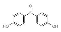 4,4’-二羟基二苯亚砜结构式