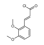 3-(2,3-dimethoxyphenyl)prop-2-enoyl chloride结构式