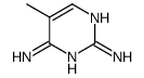 5-甲基-2,4-嘧啶二胺结构式