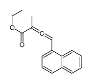 ethyl 2-methyl-4-naphthalen-1-ylbuta-2,3-dienoate结构式