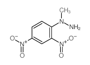 1-(2,4-dinitrophenyl)-1-methyl-hydrazine结构式