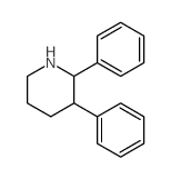 Piperidine,2,3-diphenyl- structure