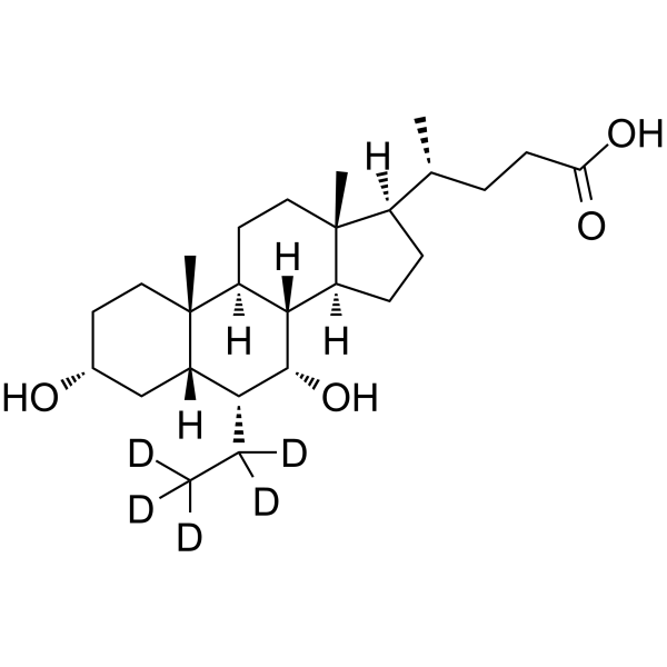 Obeticholic acid-d5 Structure