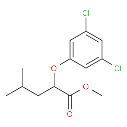 2-(3,5-二氯苯氧基)-4-甲基戊酸甲酯图片