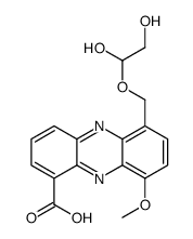 6-[(1,2-Dihydroxyethoxy)methyl]-9-methoxyphenazine-1-carboxylic acid结构式