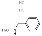 2-[(甲氨基)甲基]吡啶结构式