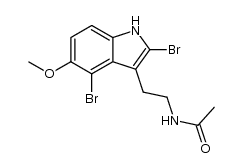 2,4-dibromomelatonin结构式