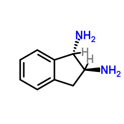 (1S,2S)-1,2-Indanediamine结构式