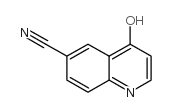 4-Hydroxyquinoline-6-carbonitrile Structure