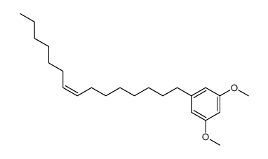 5-((Z)-pentadec-8-enyl)resorcinol dimethyl ether Structure