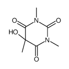 5-hydroxy-1,3,5-trimethyl-1,3-diazinane-2,4,6-trione Structure