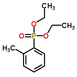 Diethyl (2-methylphenyl)phosphonate Structure