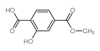 2-羟基-4-甲氧基羰基苯甲酸结构式