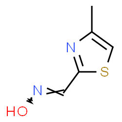 2-Thiazolecarboxaldehyde,4-methyl-,oxime structure