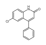 6-chloro-4-phenylquinolin-2(1H)-one Structure