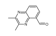 5-Quinoxalinecarboxaldehyde,2,3-dimethyl-(9CI) Structure