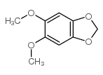 5,6-Dimethoxy-1,3-benzodioxole结构式