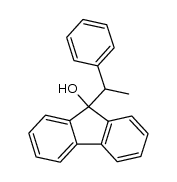 (+/-)-(9)-(α-Methyl-benzyl)-fluorenol-(9) Structure