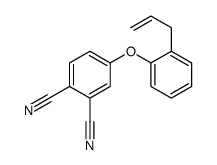 4-(2-prop-2-enylphenoxy)benzene-1,2-dicarbonitrile结构式