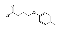 4-(p-tolyloxy)butanoyl chloride结构式