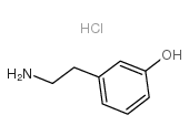 3-(2-氨基-乙基)苯酚盐酸盐结构式