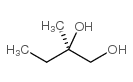 (2R)-2-甲基-1,2-丁二醇结构式