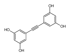 5-[2-(3,5-dihydroxyphenyl)ethynyl]benzene-1,3-diol结构式